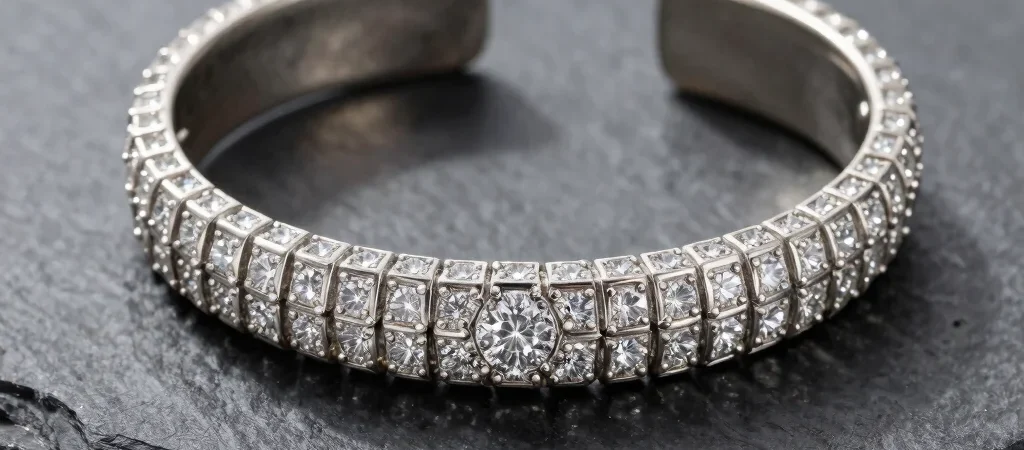 Balancing American Diamond Brilliance with Antique Metal Finishes